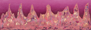 Venusian Landscape : 16" x 47" - 40 x 120 cm - Pamela Rys