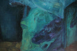 Blue Still Life : 35" x 28" - 90 x 70 cm - Pamela Rys