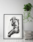 Form of Body : 39" x 28" - 100 x 70 cm - by Pamela Rys