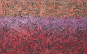 Galaxy Of Dreams : 39" x 63" - 100 x 160 cm : DIPTYCH - Pamela Rys